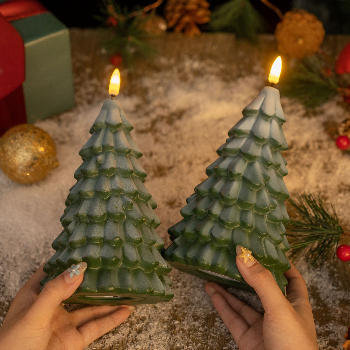 Weihnachtsbaumkerze