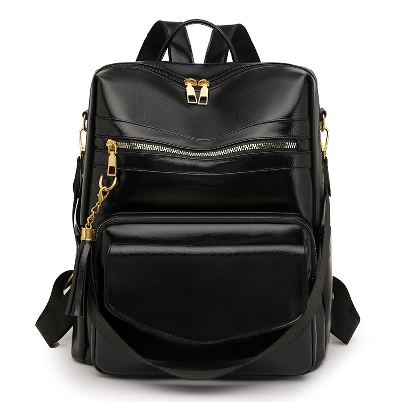 Multifunktionaler Stilvoller Leder Rucksack Brehn
