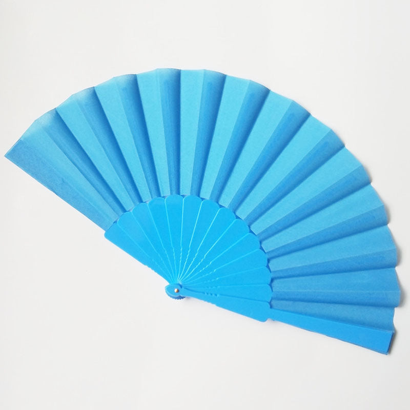 Damen eleganter Handfächer aus hochwertigem Papier und Naturmaterialien Brehn