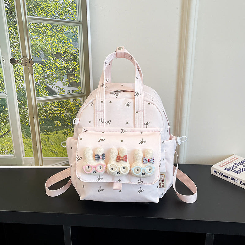 Hübscher Rucksack mit Hasenmotiv