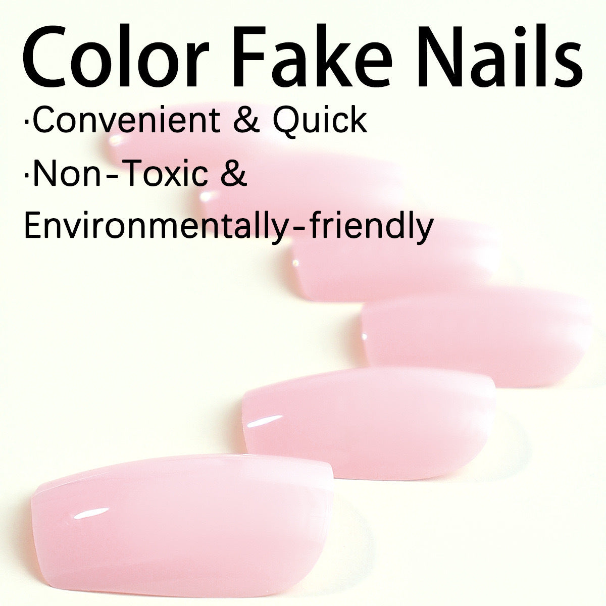 Kunstnagelset mit hochglänzendem Finish und eleganter Form Brehn