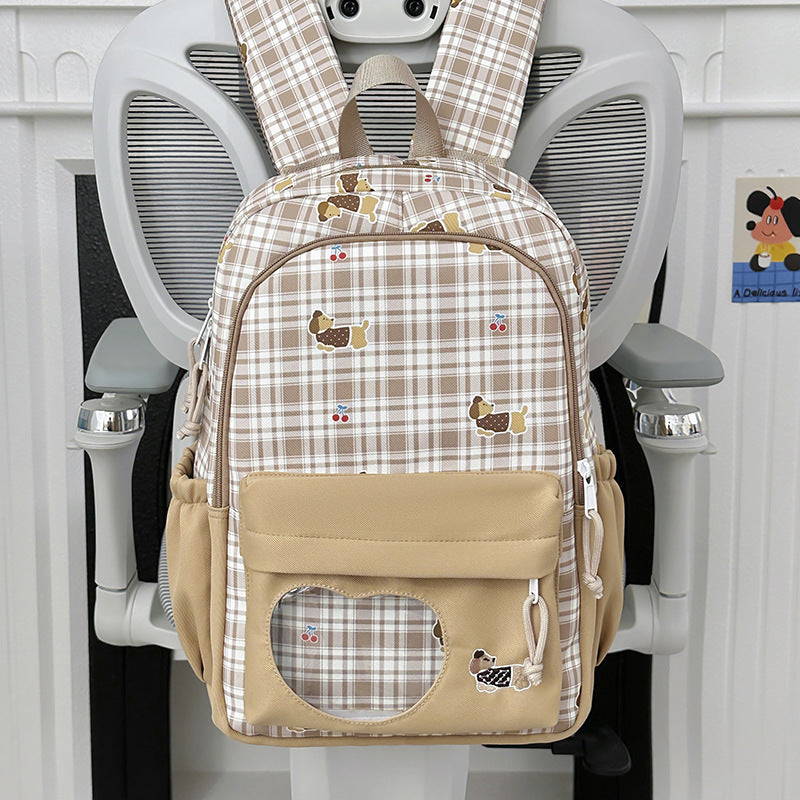 Modischer schulrucksack mit tiermotiven