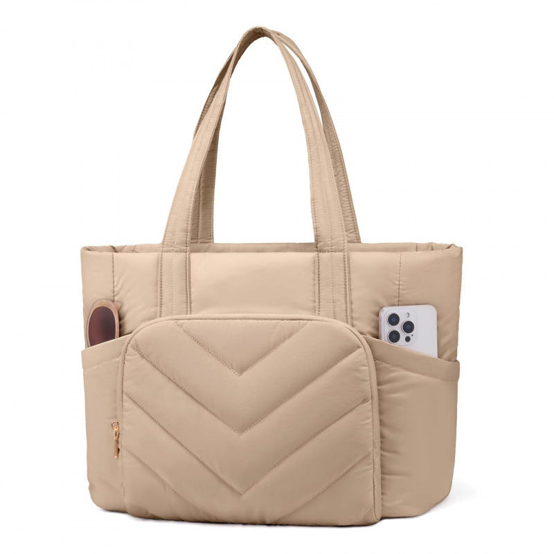 Multifunktionale Tragtasche mit Gepolstertem Innenraum und Vielen Fächern Brehn