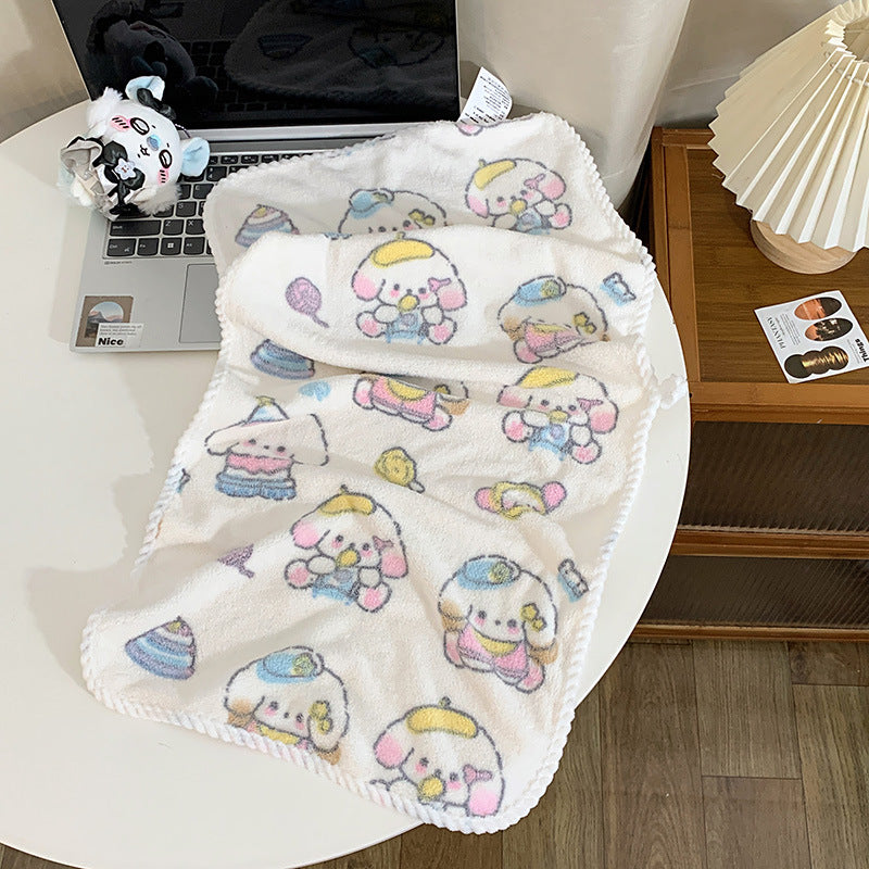 Kuscheldecke mit Verspieltem Tiermotiv Brehn