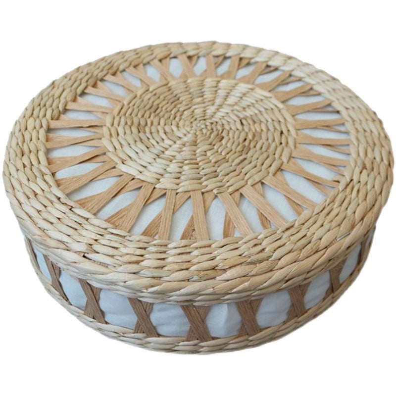 Handgefertigter Pouf Im Boho-Stil Brehn