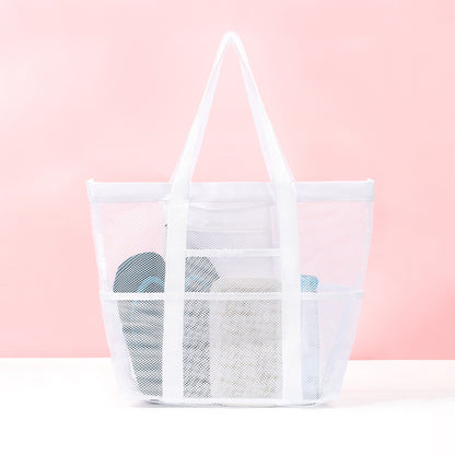 Geräumige Netz-Strandtasche Brehn