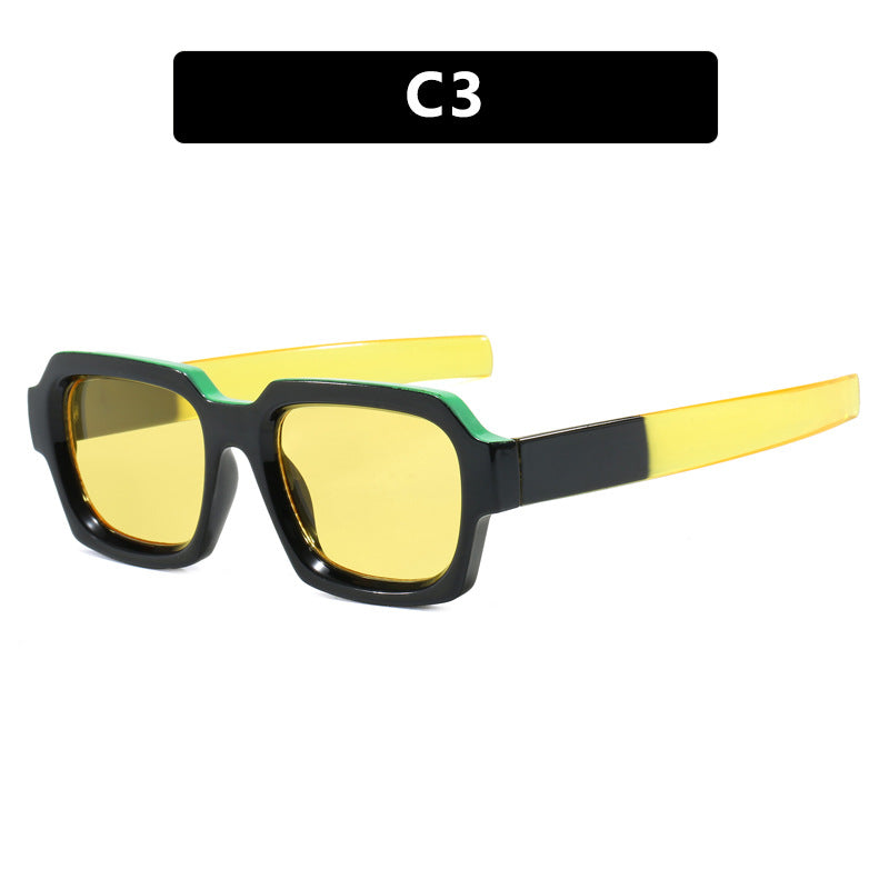 Damen stilvolle quadratische Sonnenbrille mit innovativem Design Brehn