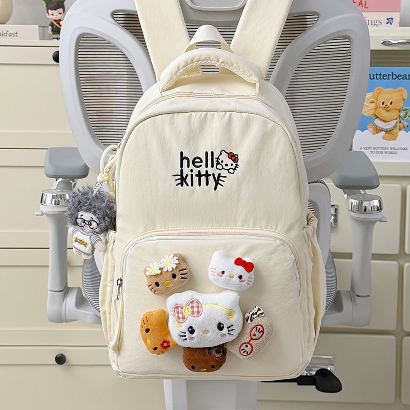 Charmanter Cartoon Bestickter Rucksack