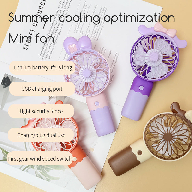 Unisex Tragbarer Mini Ventilator im kreativen Tierdesign Brehn