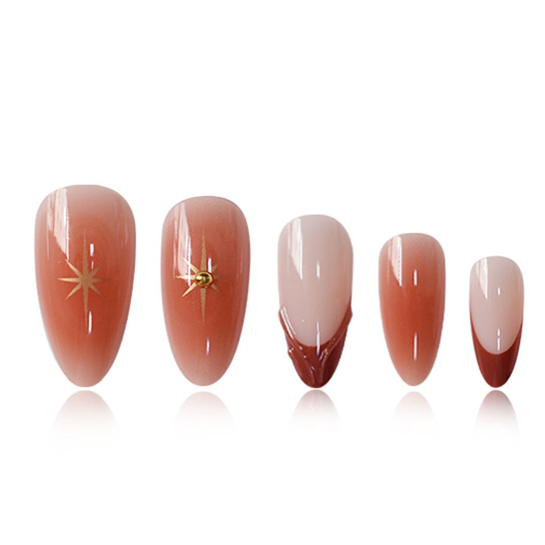 Floral Akzent Nagelkunst Verlängerungen Brehn