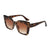 Modische Oversize Quadratische Sonnenbrille