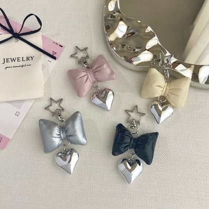 Bow-förmiger Charm Schlüsselanhänger Brehn