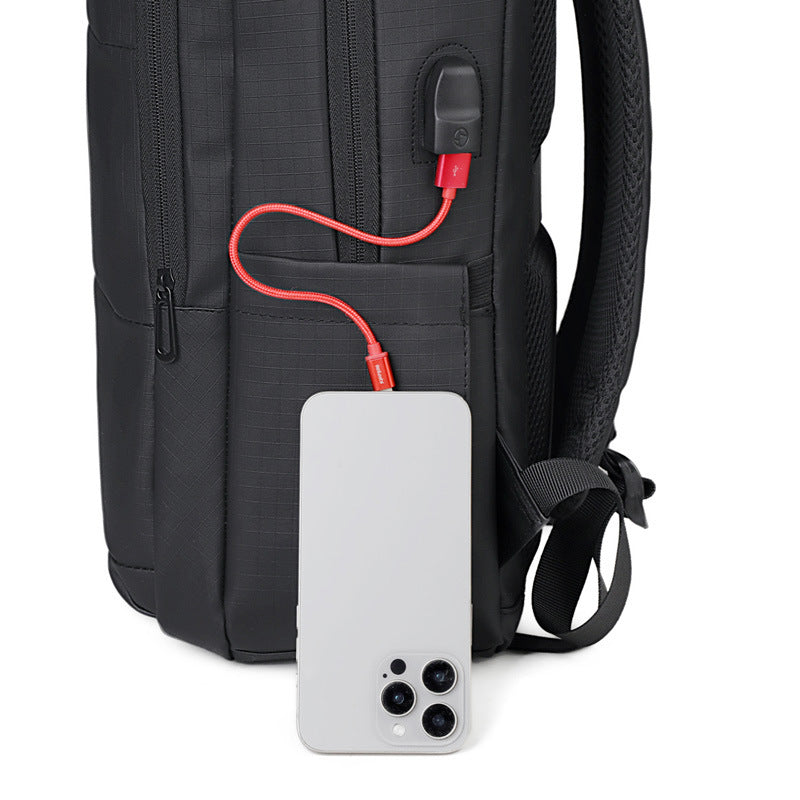 Hochhaltbarer Multi-Compartment Laptop-Rucksack Brehn