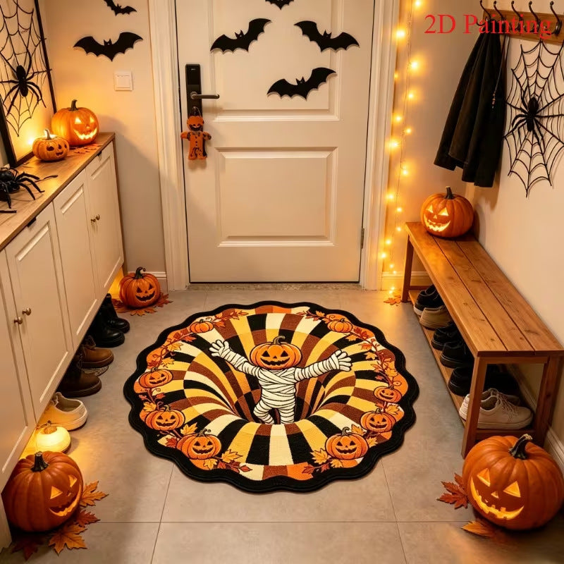 Halloween-Themen dekorativer Bereichsteppich