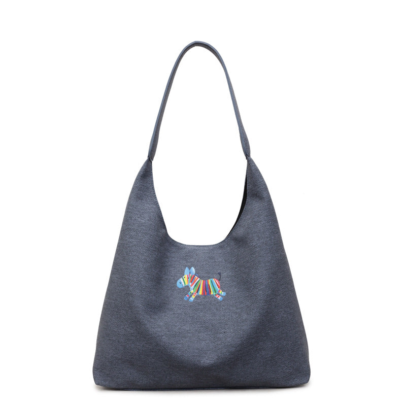 Süße Hundethemen-Schultertasche