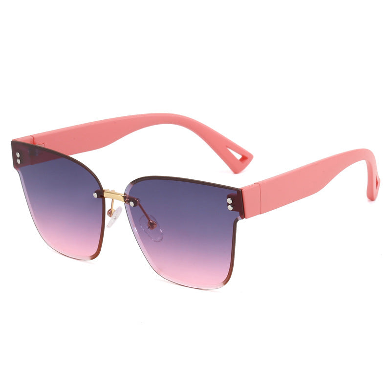 Damen stylische Sonnenbrille mit elegantem Schilddesign Brehn