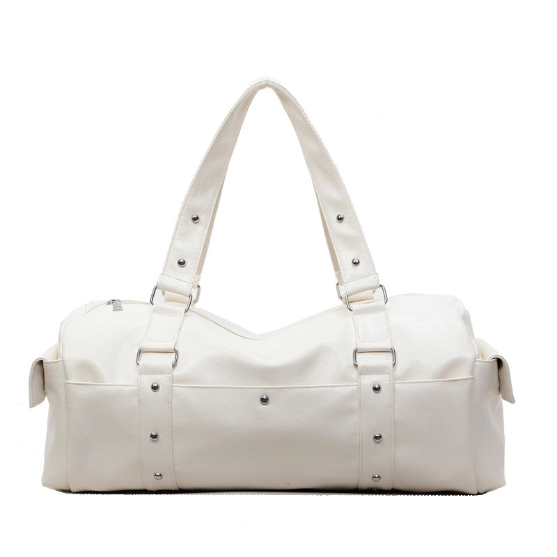 Elegante Leder Reise Duffel