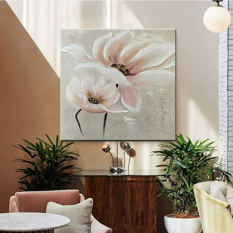 Florale Leinwandkunst