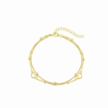 Herz Charm Schicht-Armband Brehn