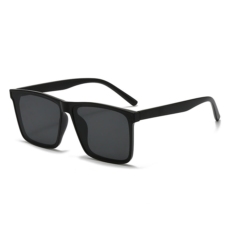 Damen moderne Sonnenbrille mit breitem Rahmen Brehn