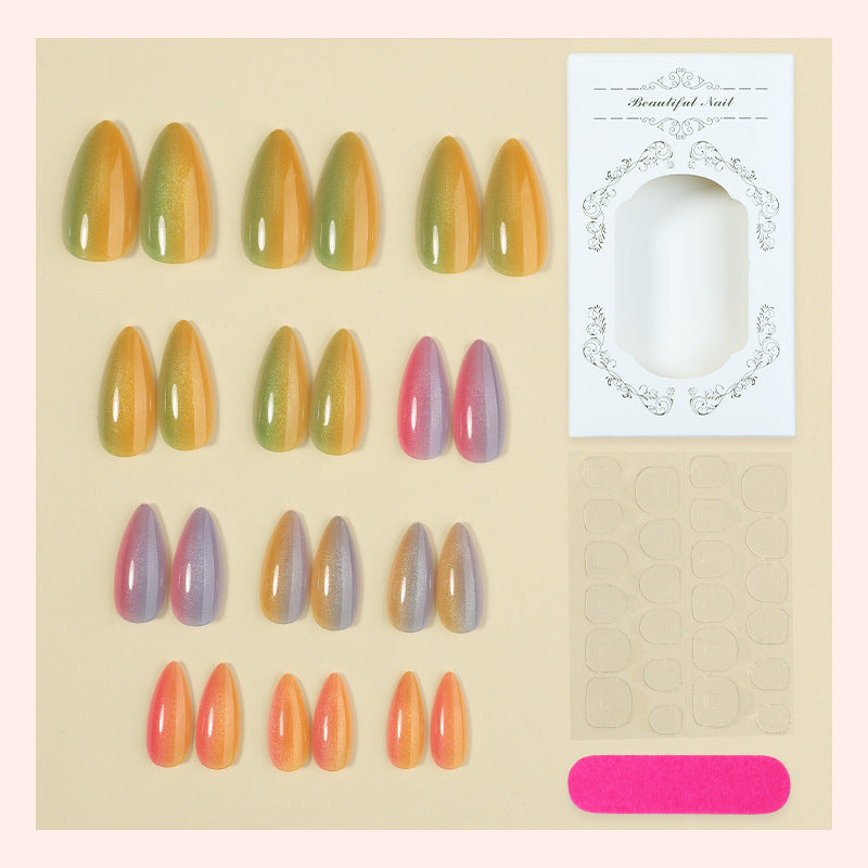 Gradient Tip Press-On Nails Brehn