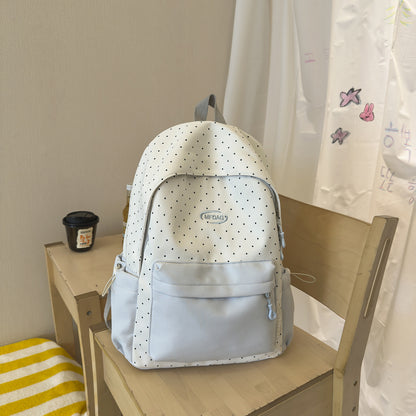 Stylischer gepunkteter Rucksack Brehn