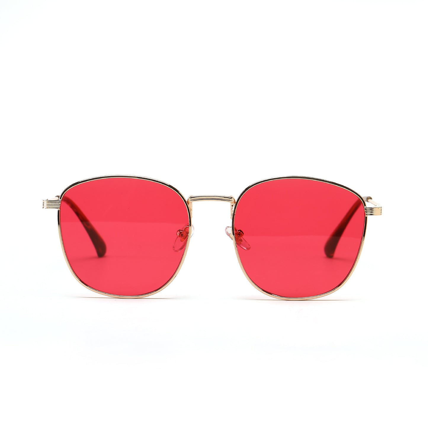 Damen modische Hexagon Sonnenbrille mit luxuriösem Metallrahmen Brehn