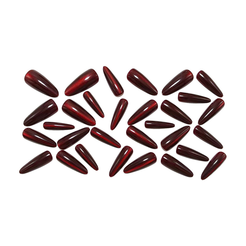 Kunstnägel Im Eleganten Design mit Schimmerndem Finish Brehn