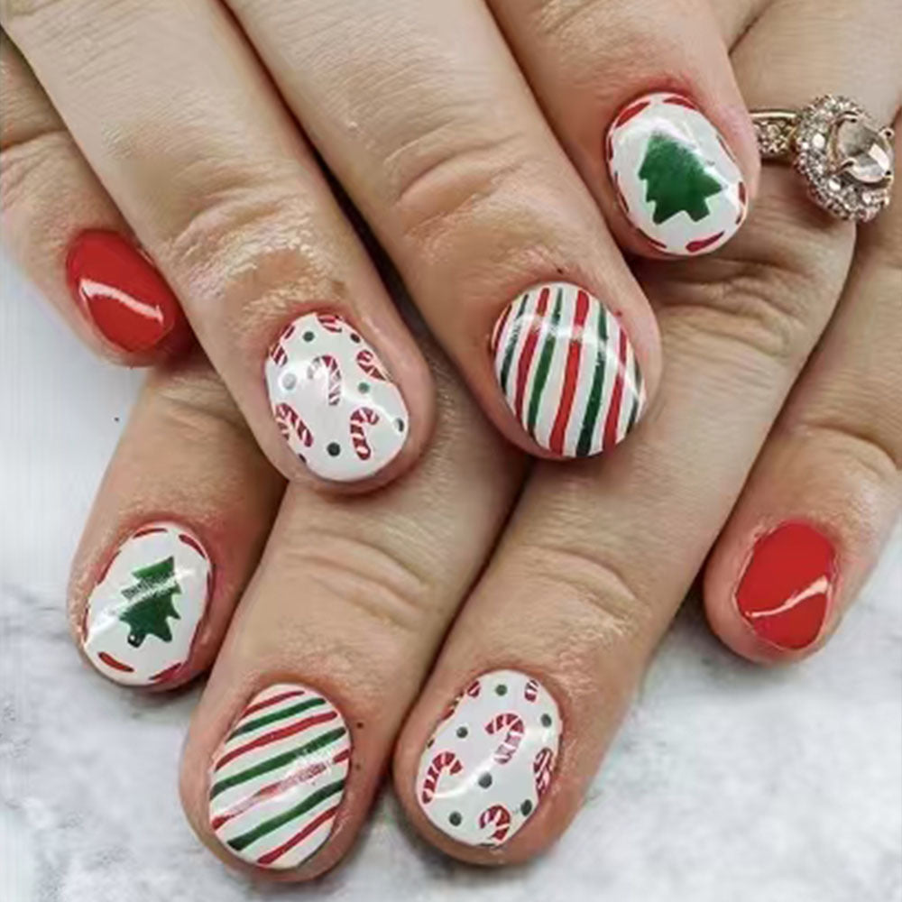 Urlaubs-Themen Druck-Nagelset Brehn