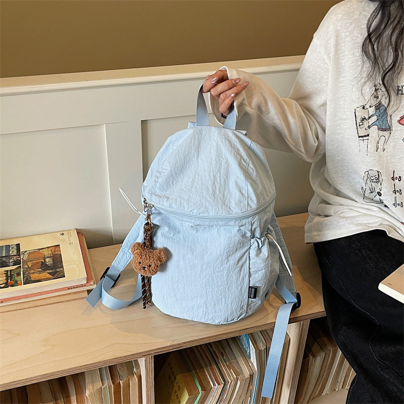 Lässiger Weicher Stoff Rucksack Brehn