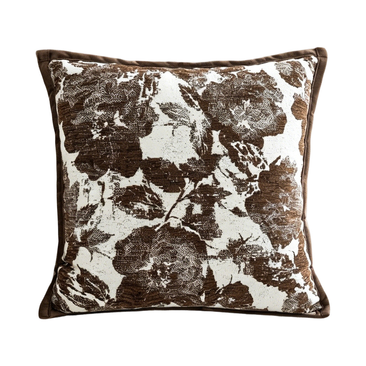 Dekoratives Kissen mit floralem Print