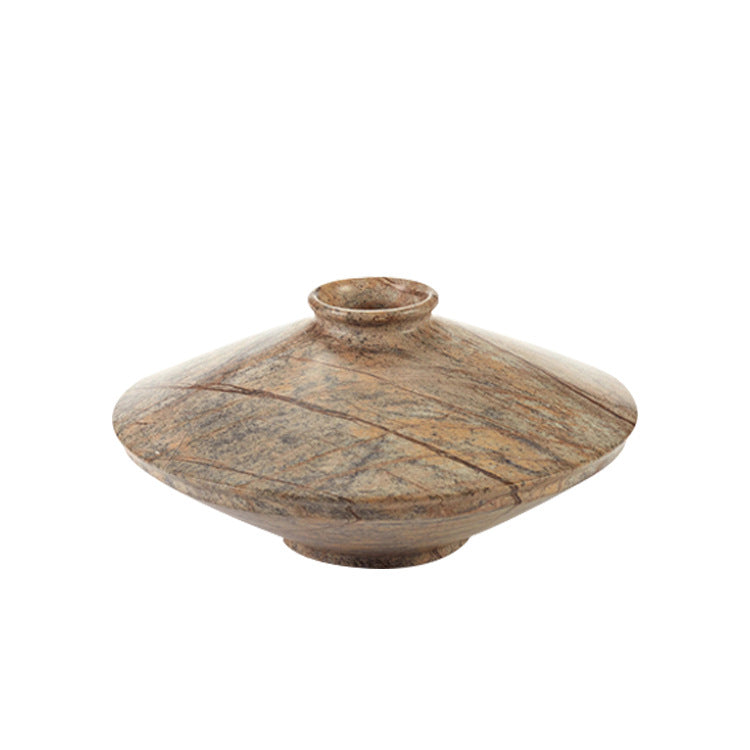 Elegante Marmor Dekorative Vase