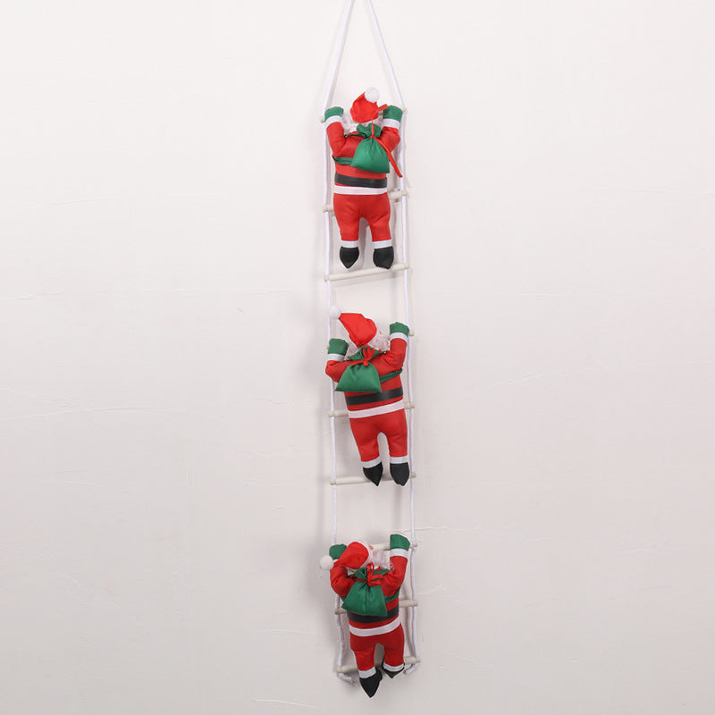 Verspielte Weihnachtsmann Dekorationsfigur Brehn