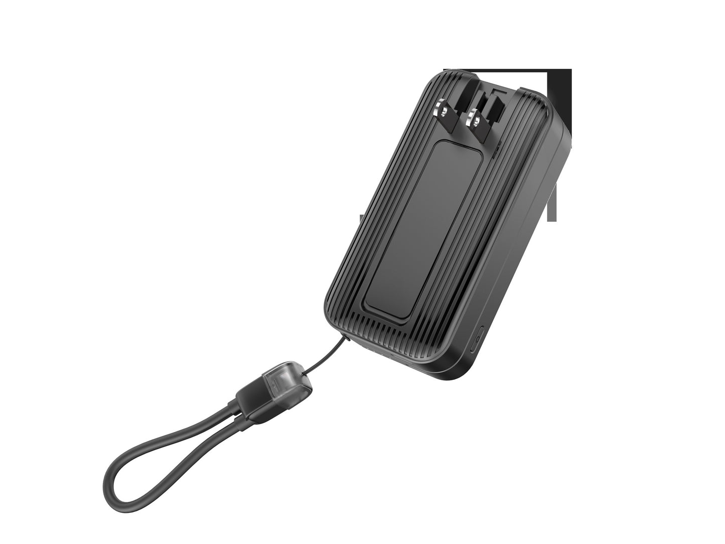 Tragbare Powerbank mit Integriertem Ladeanschluss und Praktischer Schlaufe Brehn