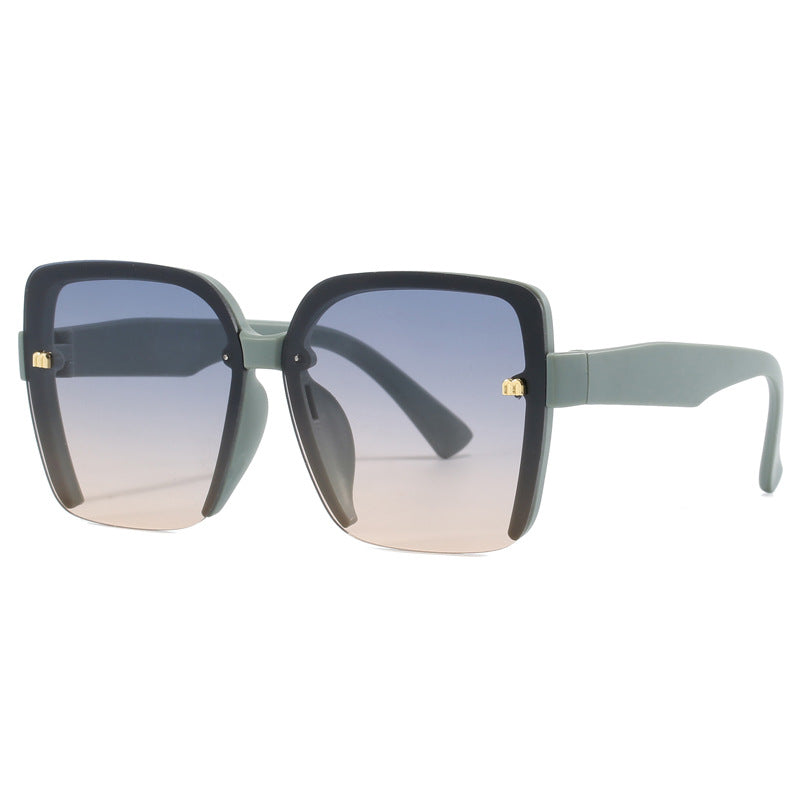 Damen oversized Sonnenbrille mit stilvollem, modernem Rahmen Brehn