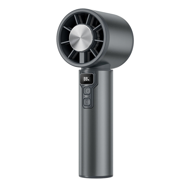Damen tragbarer Handventilator mit digitaler Temperaturanzeige Brehn