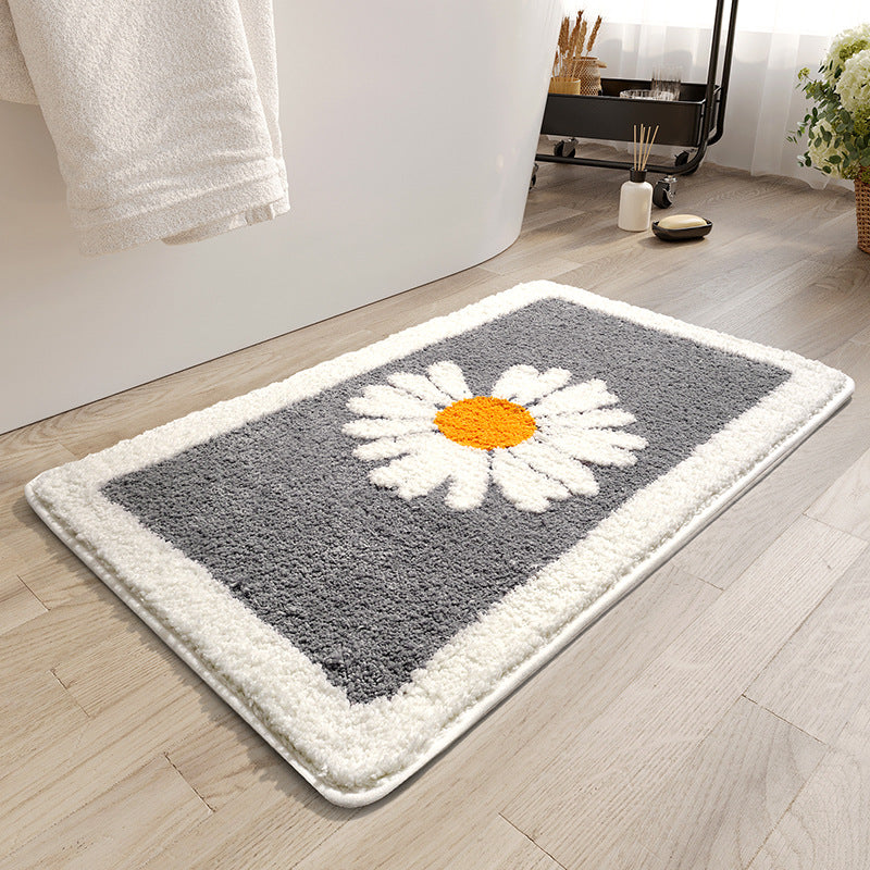 Dekorative florale Badematte Brehn