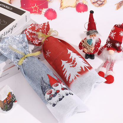 Geschenkbeutel mit festlichem Gnom-Motiv Brehn