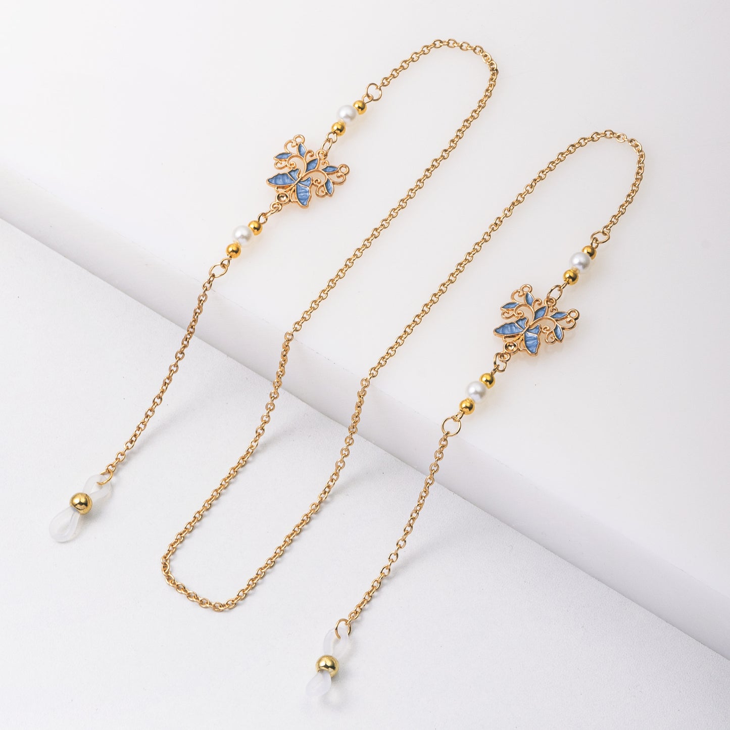 Zarte florale Brillenketten Brehn