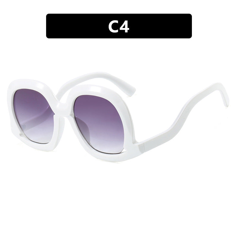 Damen oversized Sonnenbrille mit modischem Design Brehn
