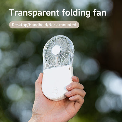 Unisex Tragbarer Ventilator mit integrierter Spiegel-Funktion Brehn