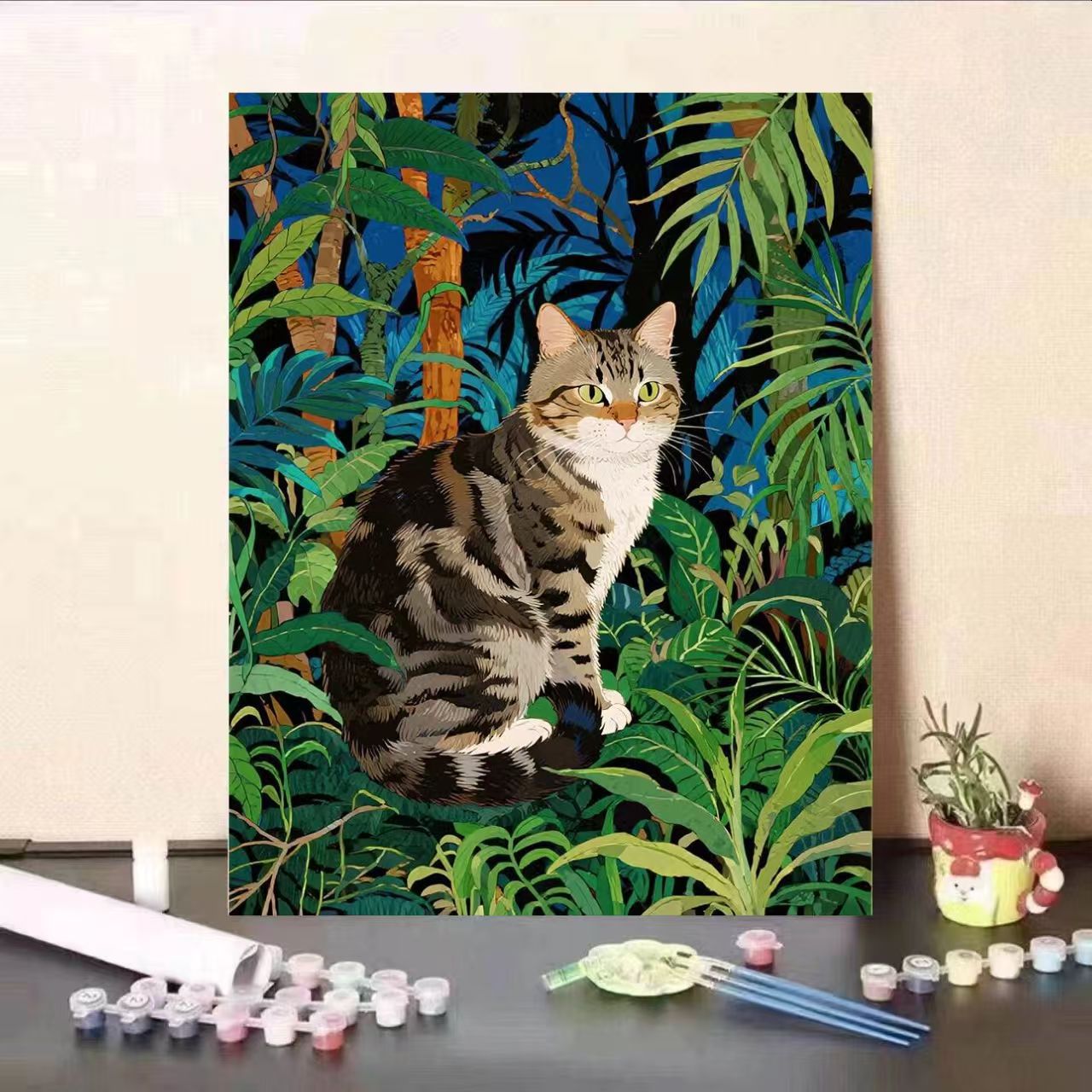 Kat-Themen Malen nach Zahlen Kunstset Brehn