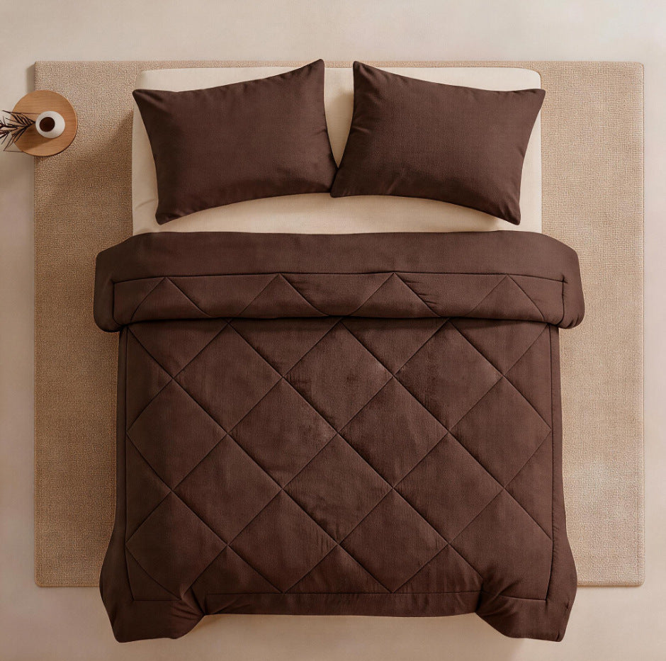 Luxuriöses Steppbett-Set Brehn