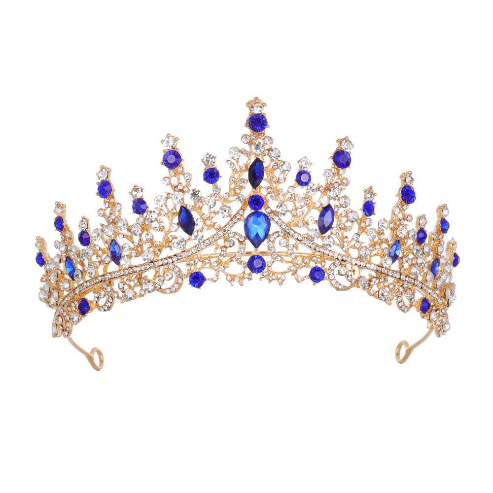 Damen Strass Tiara mit funkelnden Edelsteinen Brehn