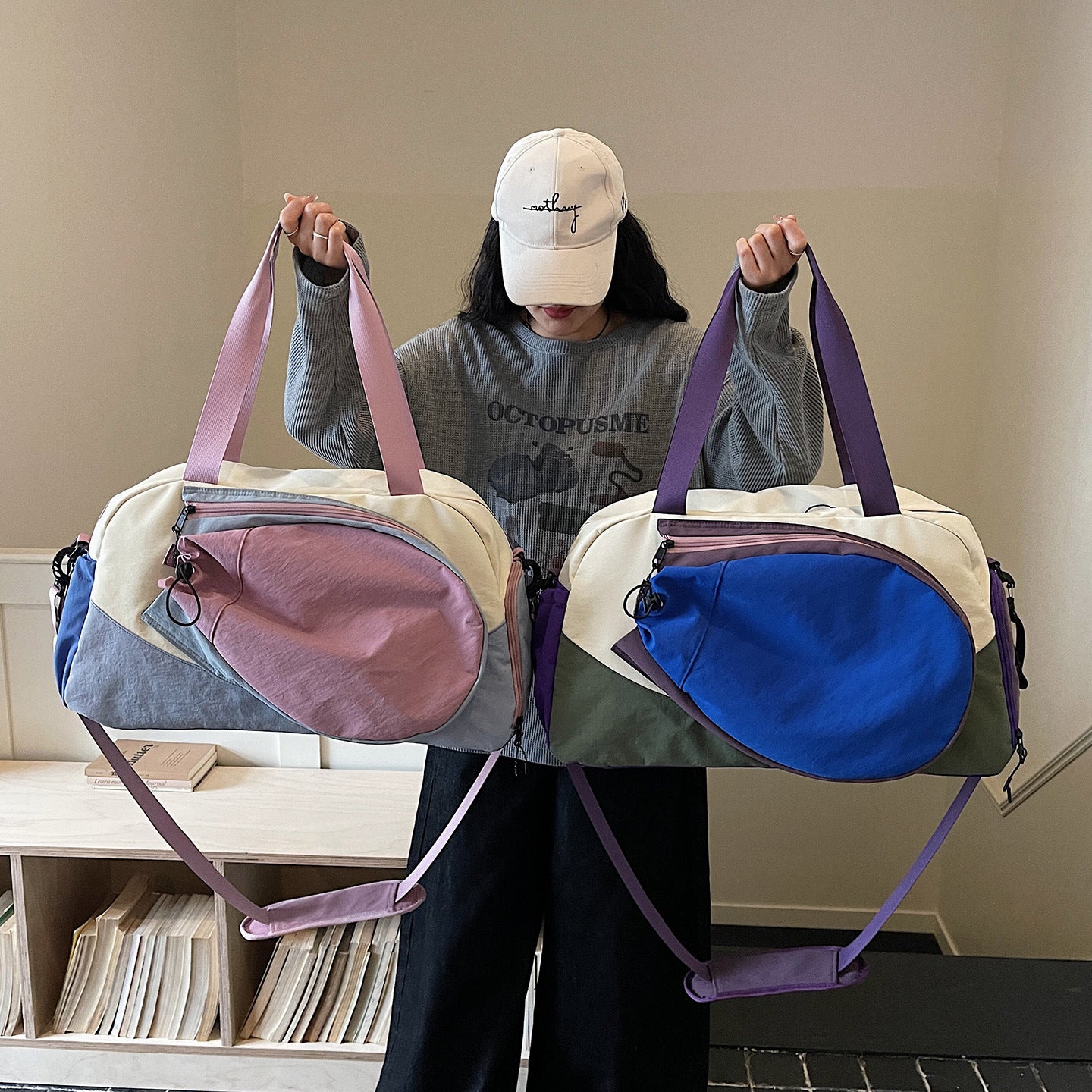 Vielseitige Multi-Compartment Reise Duffel Brehn
