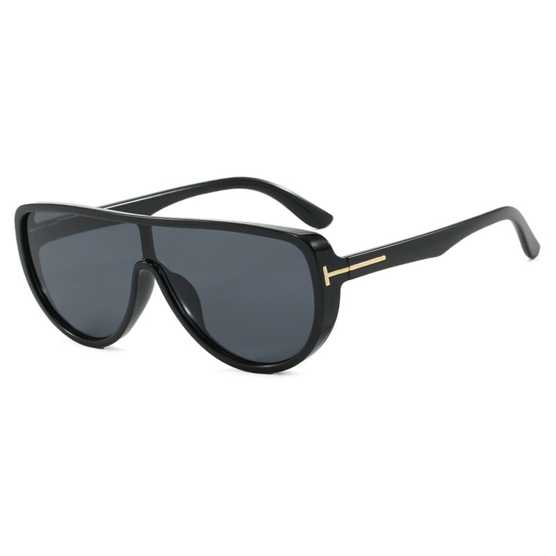 Damen elegante Oversized-Sonnenbrille mit markantem Design und UV-Schutz Brehn