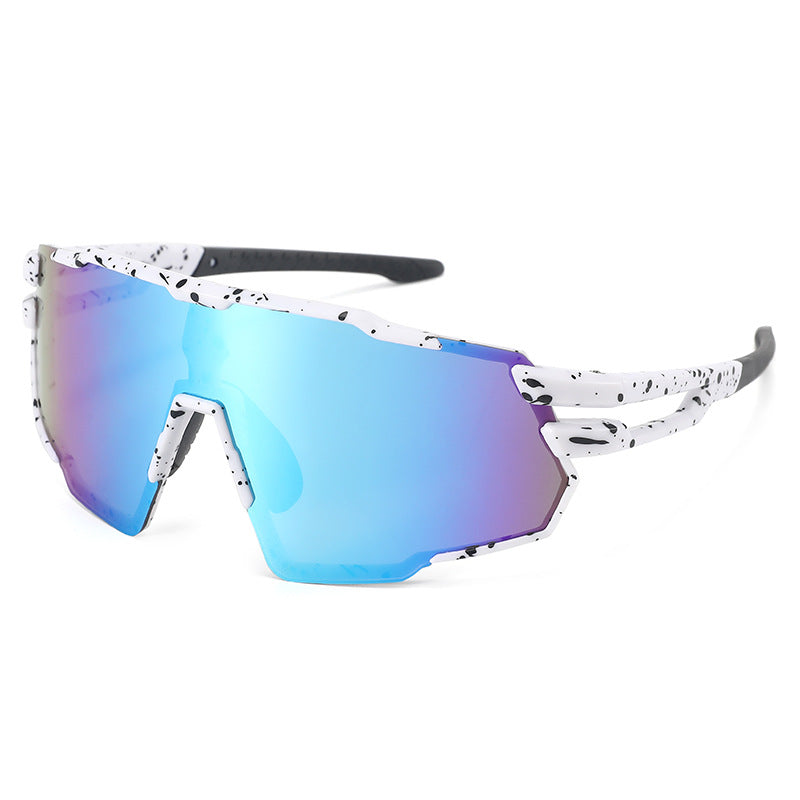 Sportive Herren-Wrap-Around-Sonnenbrille Brehn
