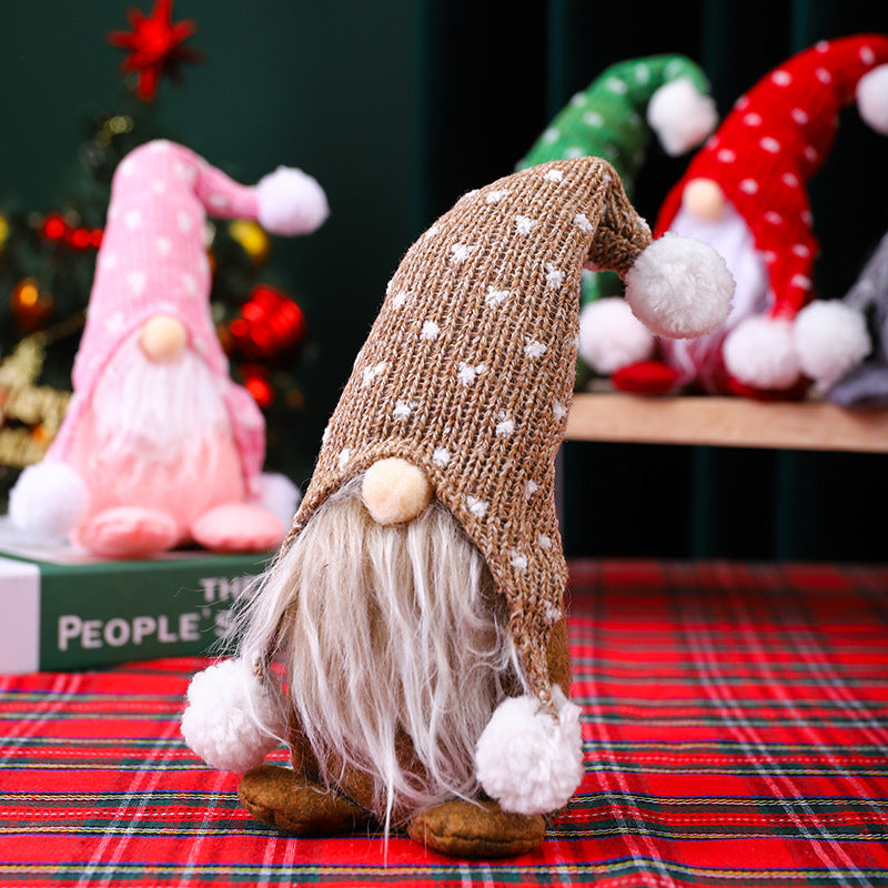 Dekorative Weihnachtsgnom Figur Brehn