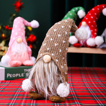 Dekorative Weihnachtsgnom Figur Brehn