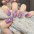 DIY Floral Design Press-On Nail Set Brehn